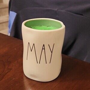 Rae Dunn May Birthstone Candle in "Wild Herbs" Scent